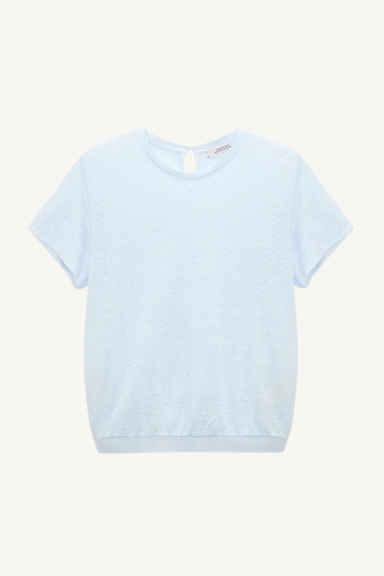 natural ease shirt - sky blue
