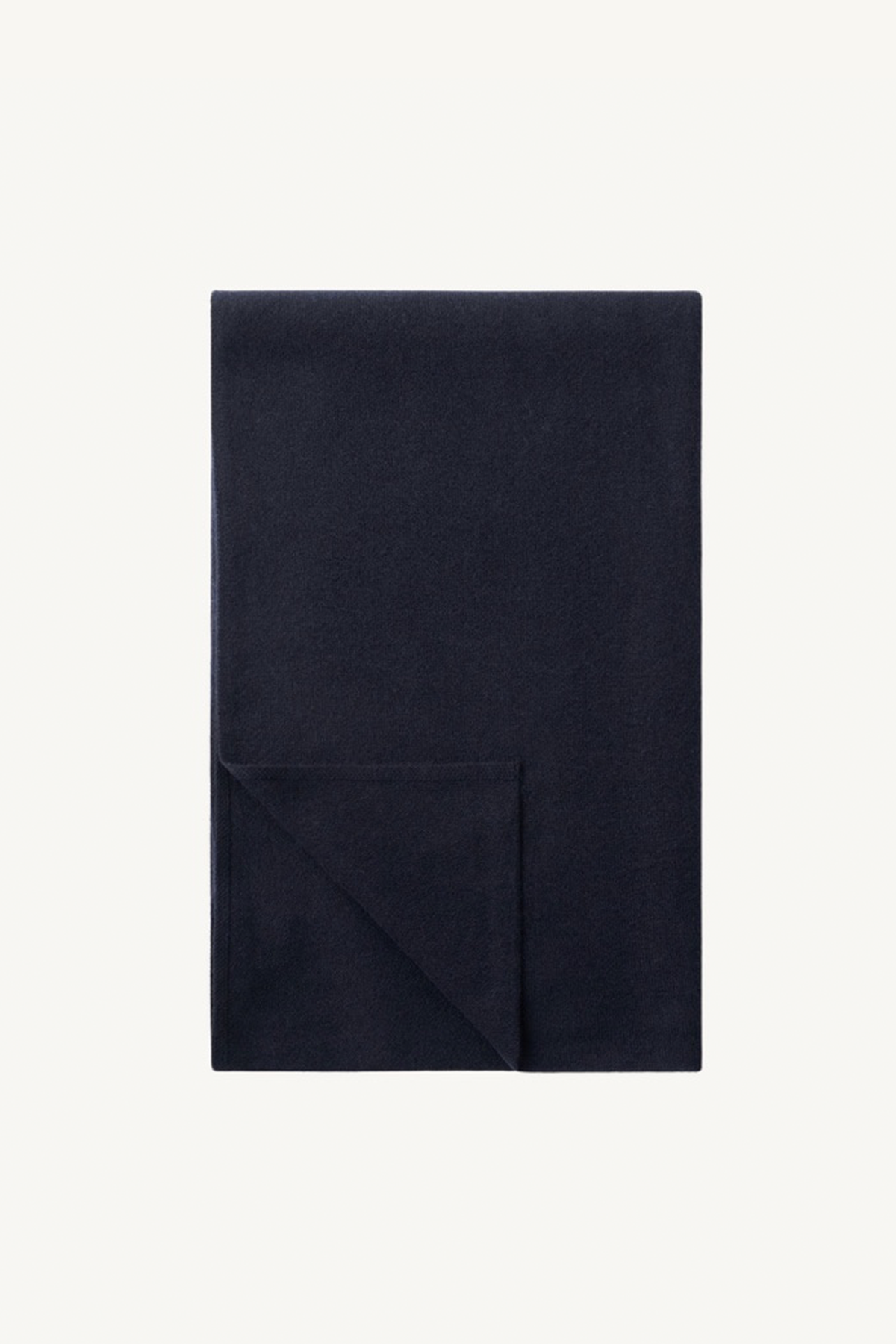 knitted scarf - navy