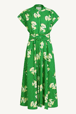 neesha-c dress - gingham bloom