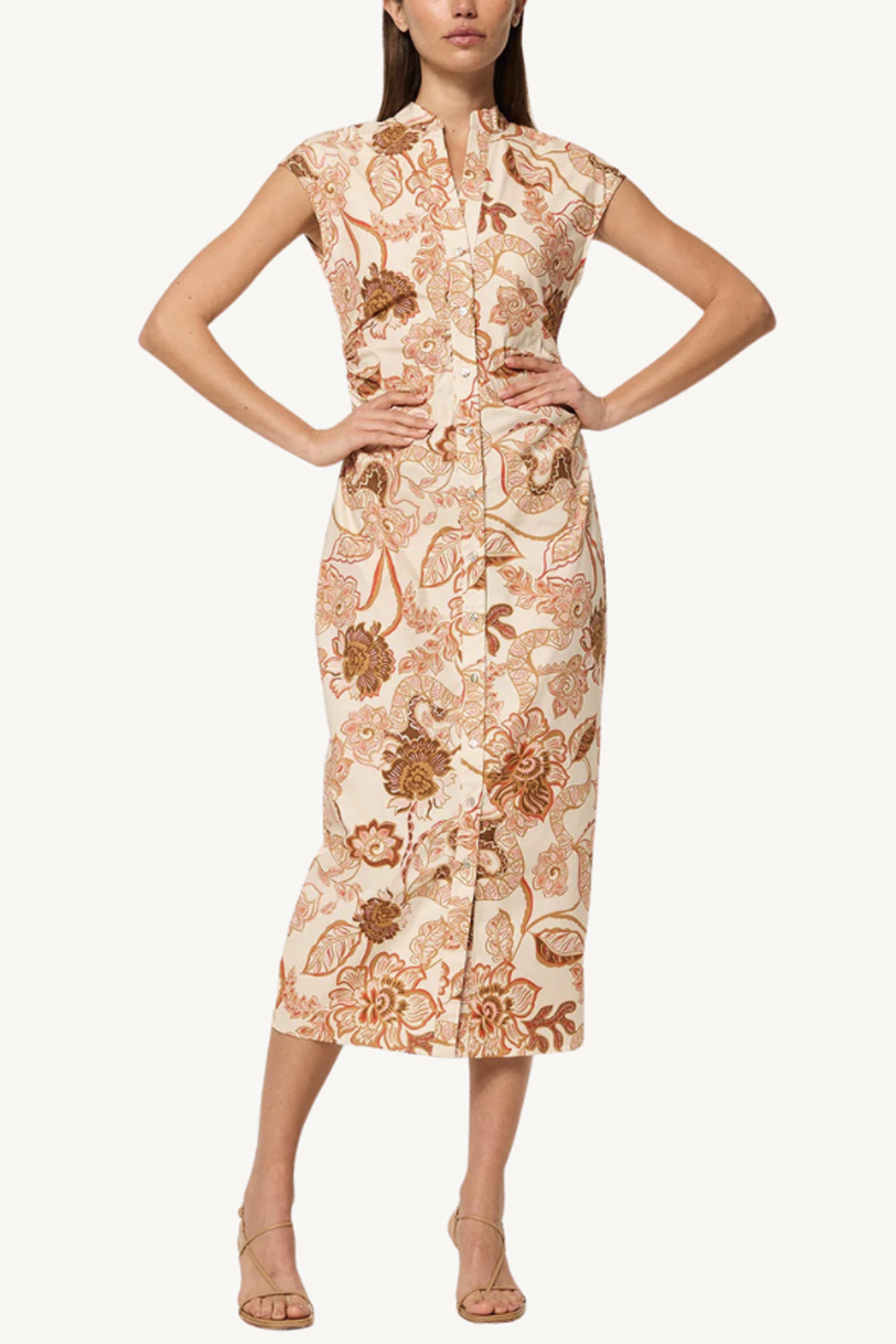 niara dress - summer batik poplin