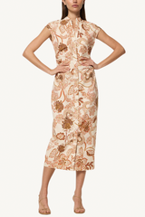 niara dress - summer batik poplin