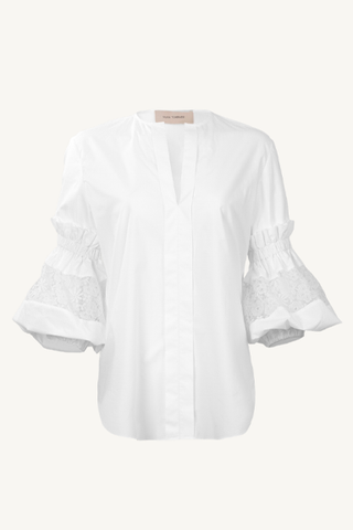 nuru blouse - white