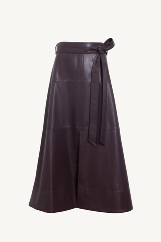 hudley skirt - oxblood