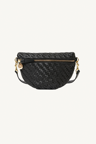 petite fanny - black woven zig zag