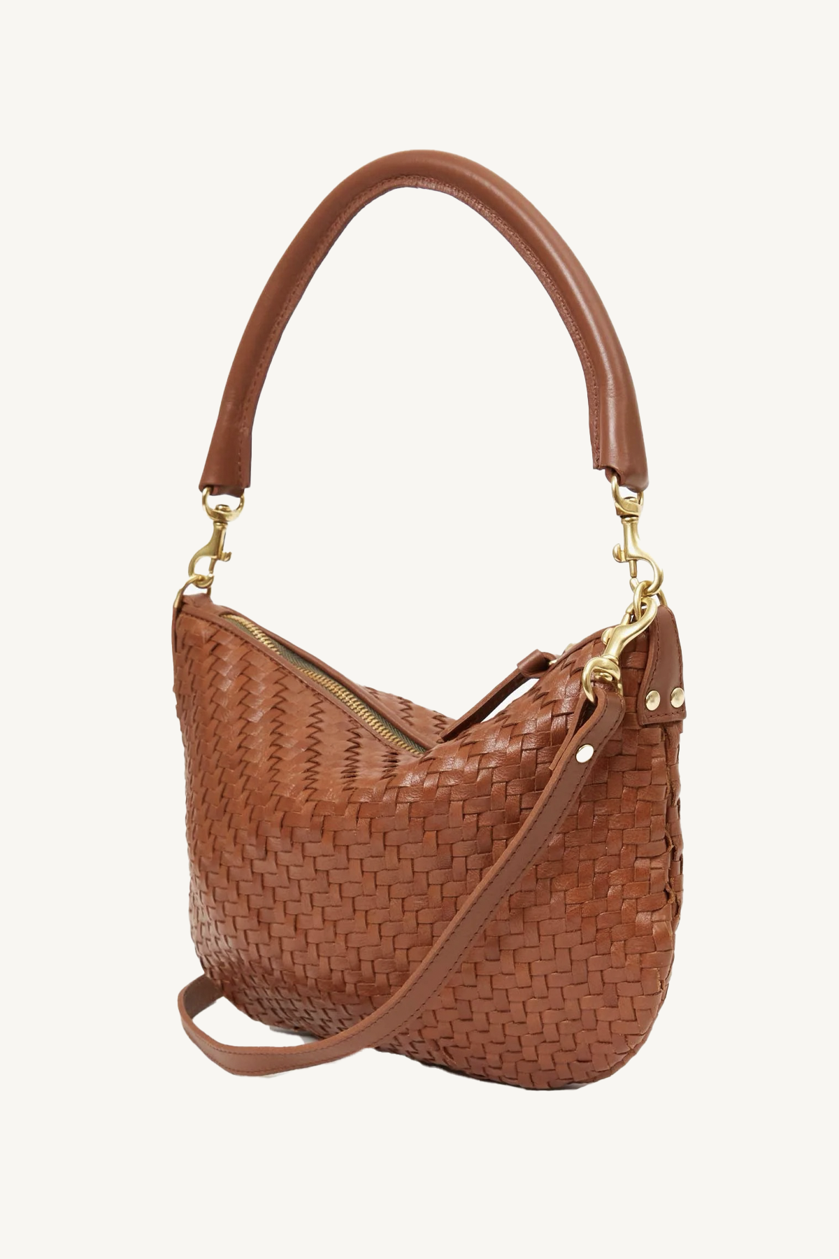 petit moyen messenger - hazelnut woven