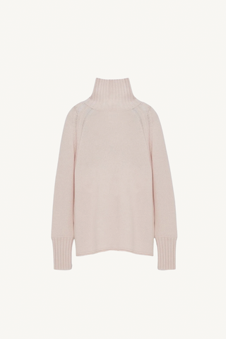 bold volumes pullover sweater - creme