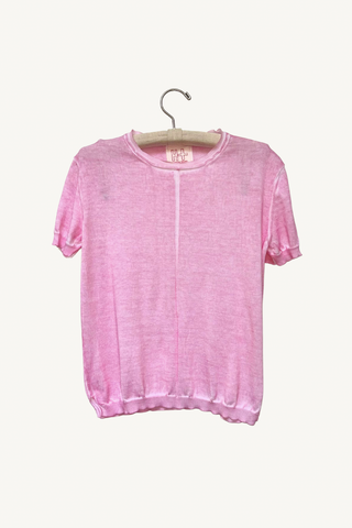 cold dyed sweater - pink