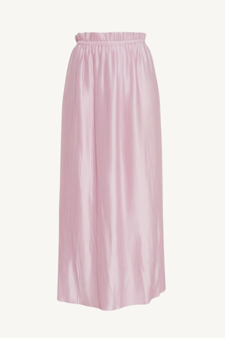 plisse pull on skirt - blush