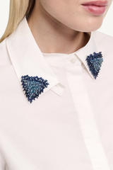 pure power blouse - pure white