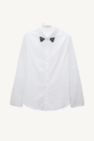 pure power blouse - pure white