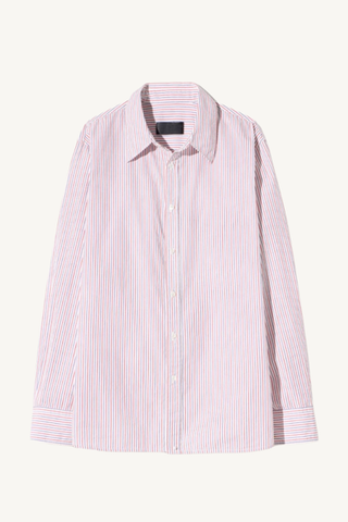 raphael classic shirt - red/blue stripe
