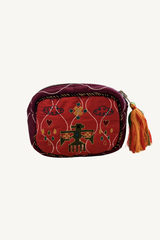 baby love is medecine pouch - pink/red