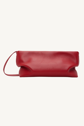 nina clutch - scarlet