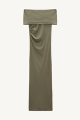 simply timeless dress - shadow green