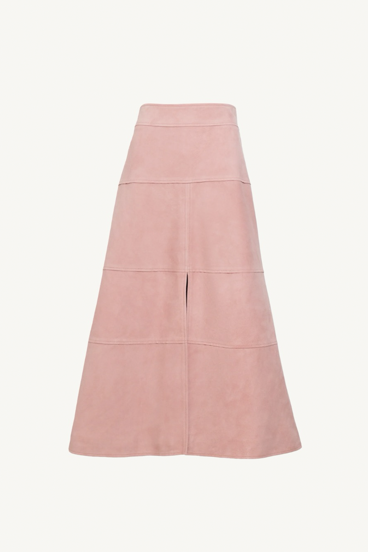 suede hudson skirt - rose quartz