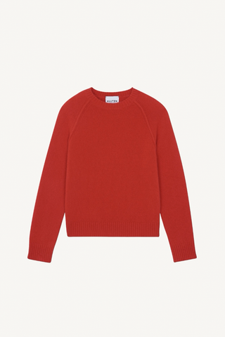 nimbus sweater - rouge cherry