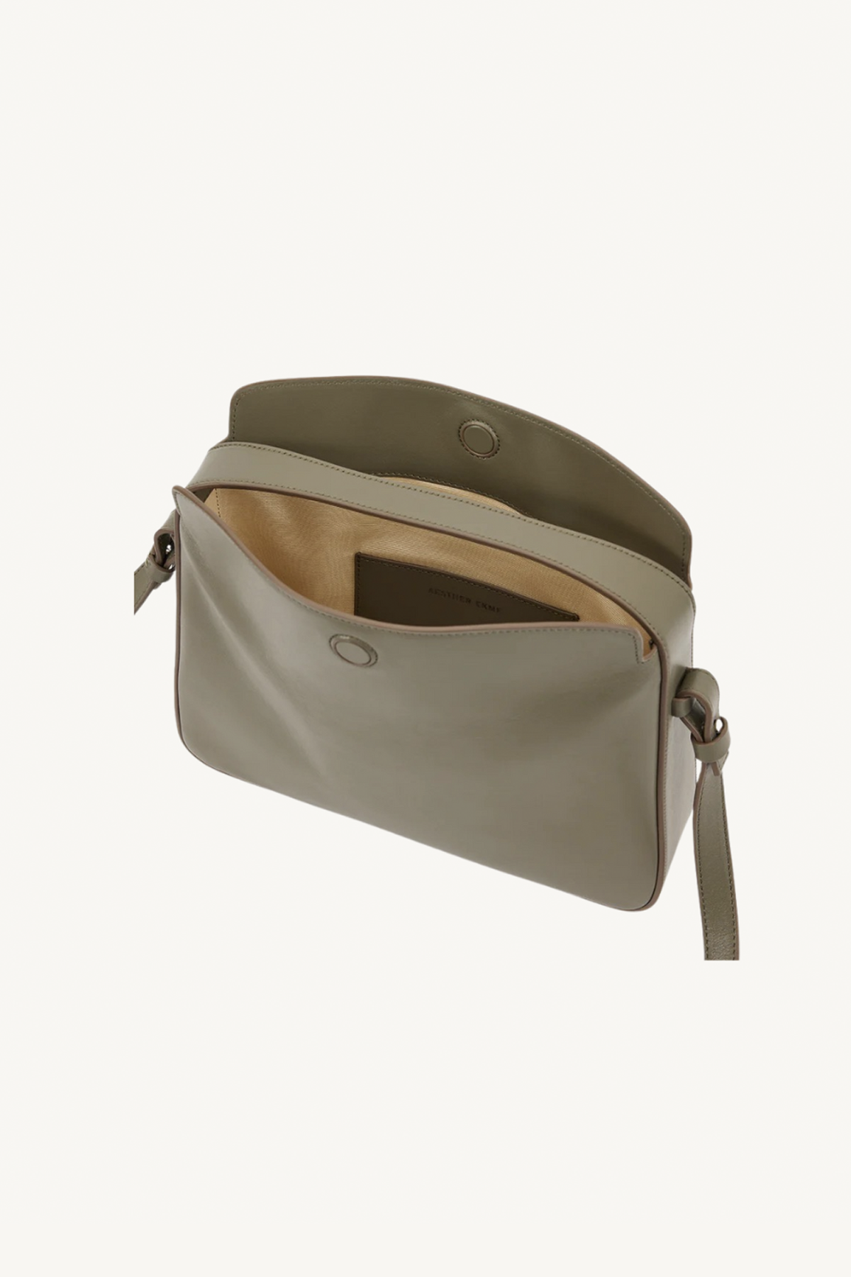 soft baguette crossbody - sage
