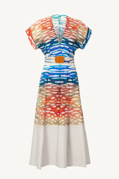 sakura dress - coral symphony