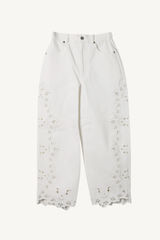 cavina jeans - white