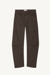 shon pants - chocolate brown