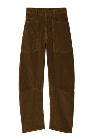 shon corduroy pant - cigar brown