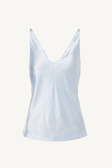 sense of shine top - ice blue