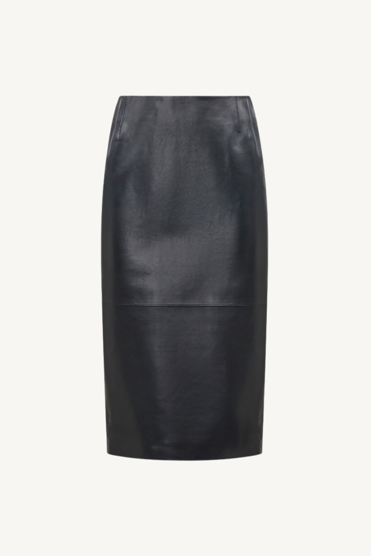 sleek statement skirt - midnight navy