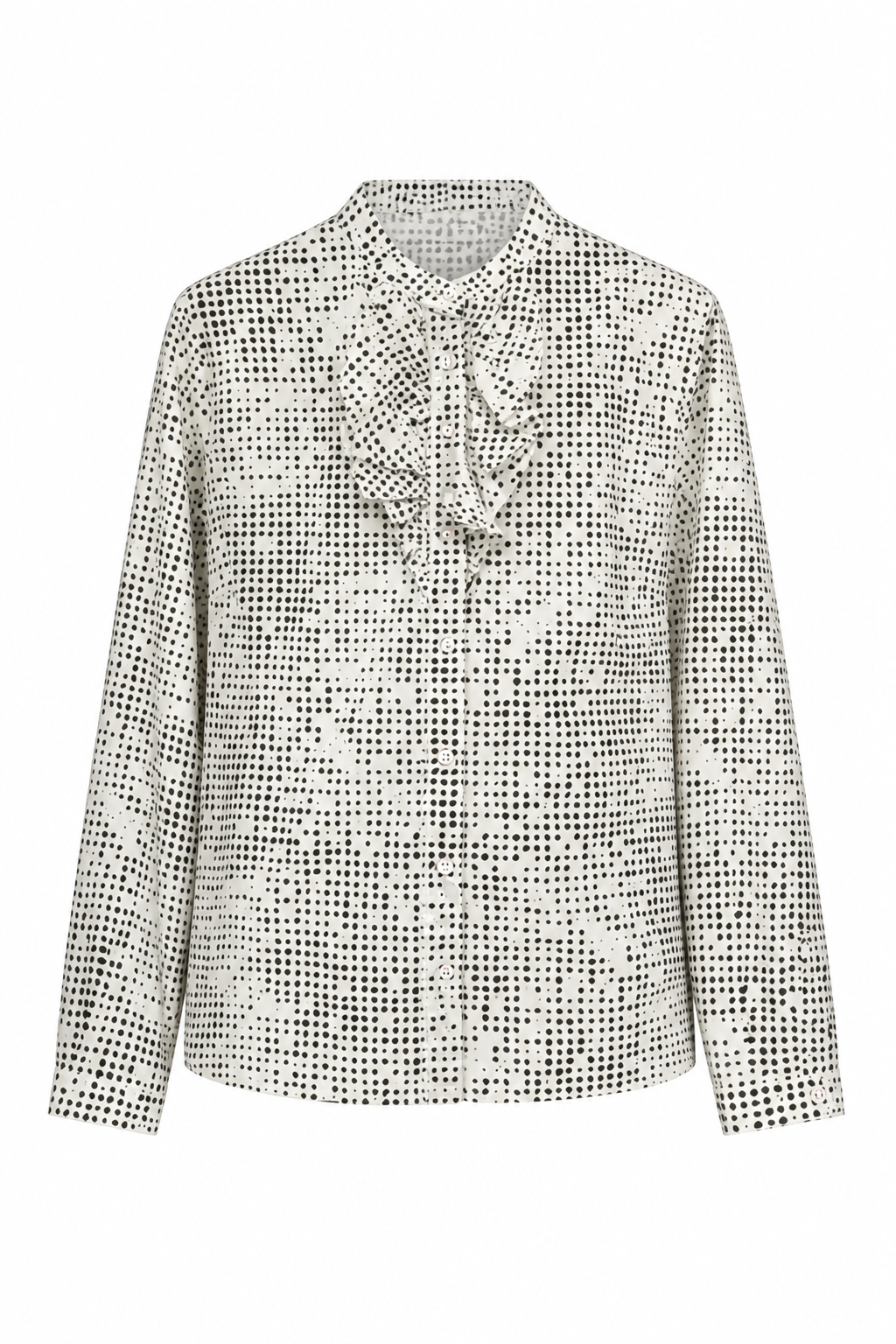 shirt carole - brown dots