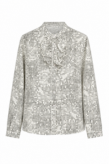 shirt carole - brown dots