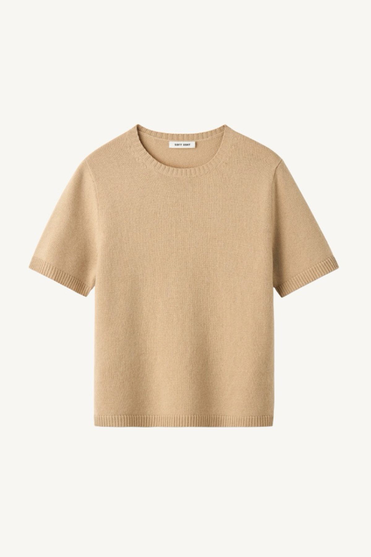 oversized t-shirt - camel
