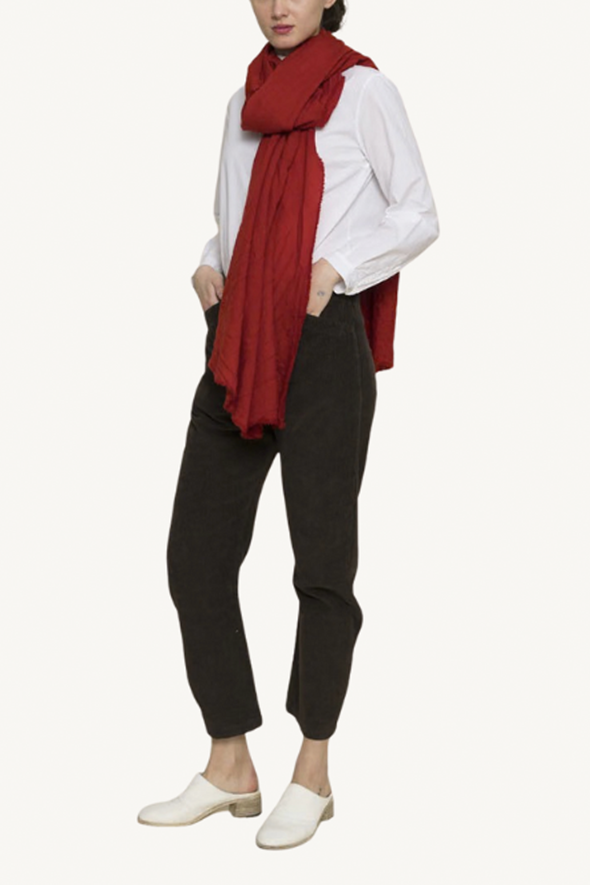 sophie scarf - vermillion