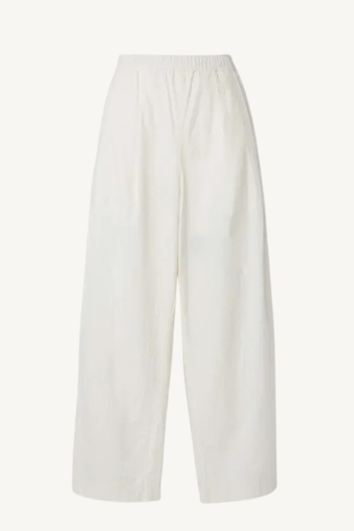 spa pleat pant - cream