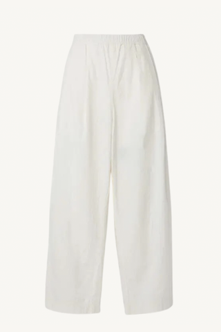 spa pleat pant - cream