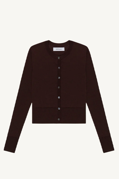 baby cardigan - americano