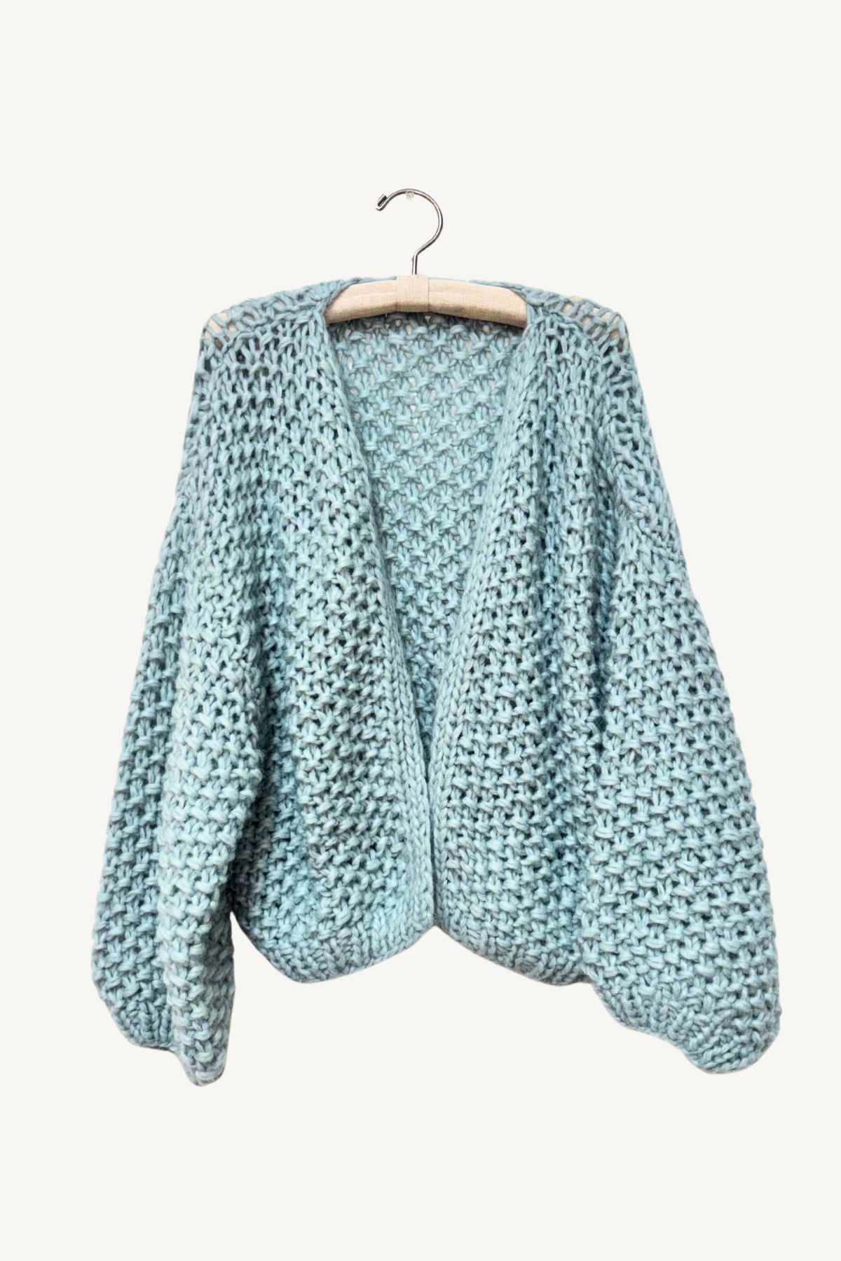 alpaca pearl pattern bomber - steel green