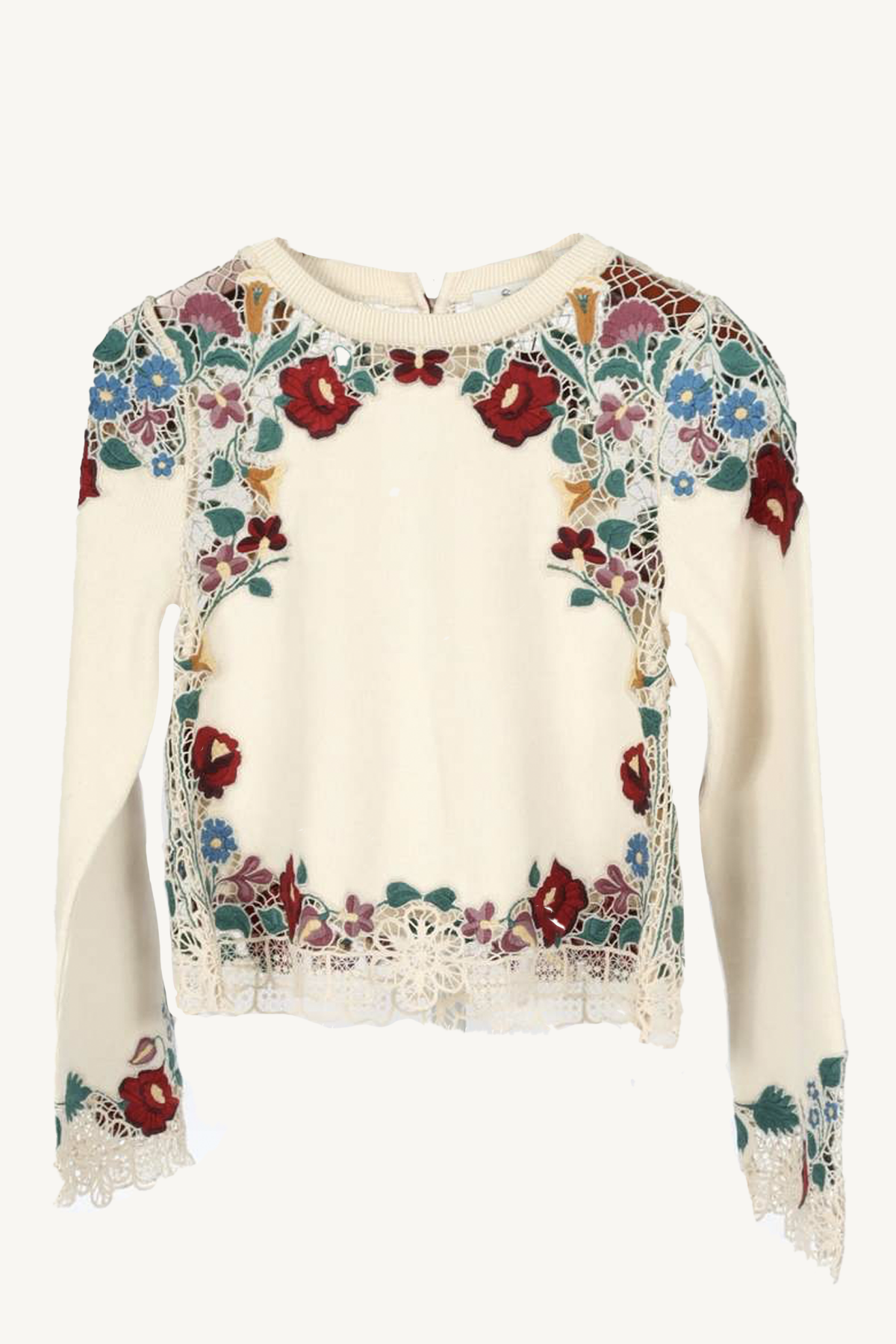 katharine embroidery sweater - multi