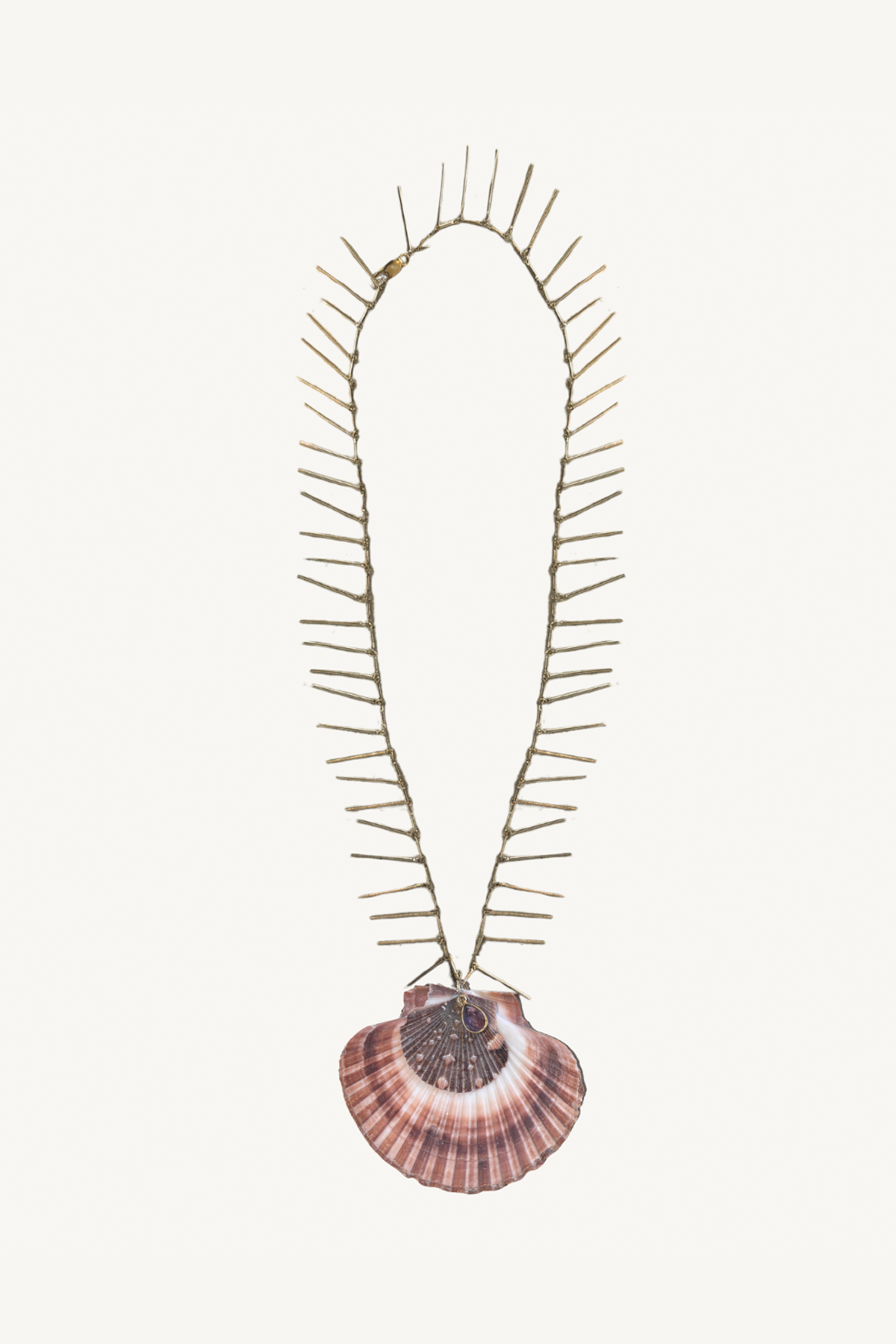 tassel chain with Mexican flat and tortoise shell