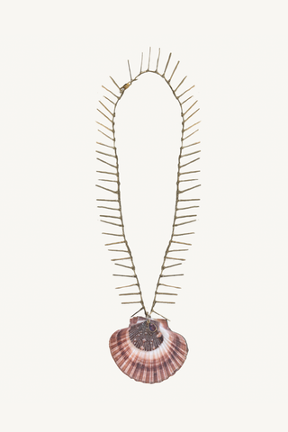 tassel chain with Mexican flat and tortoise shell