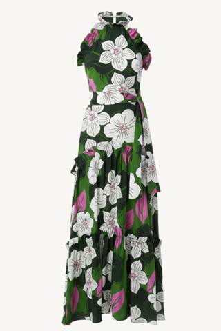 tatiana crepe dress - obscura