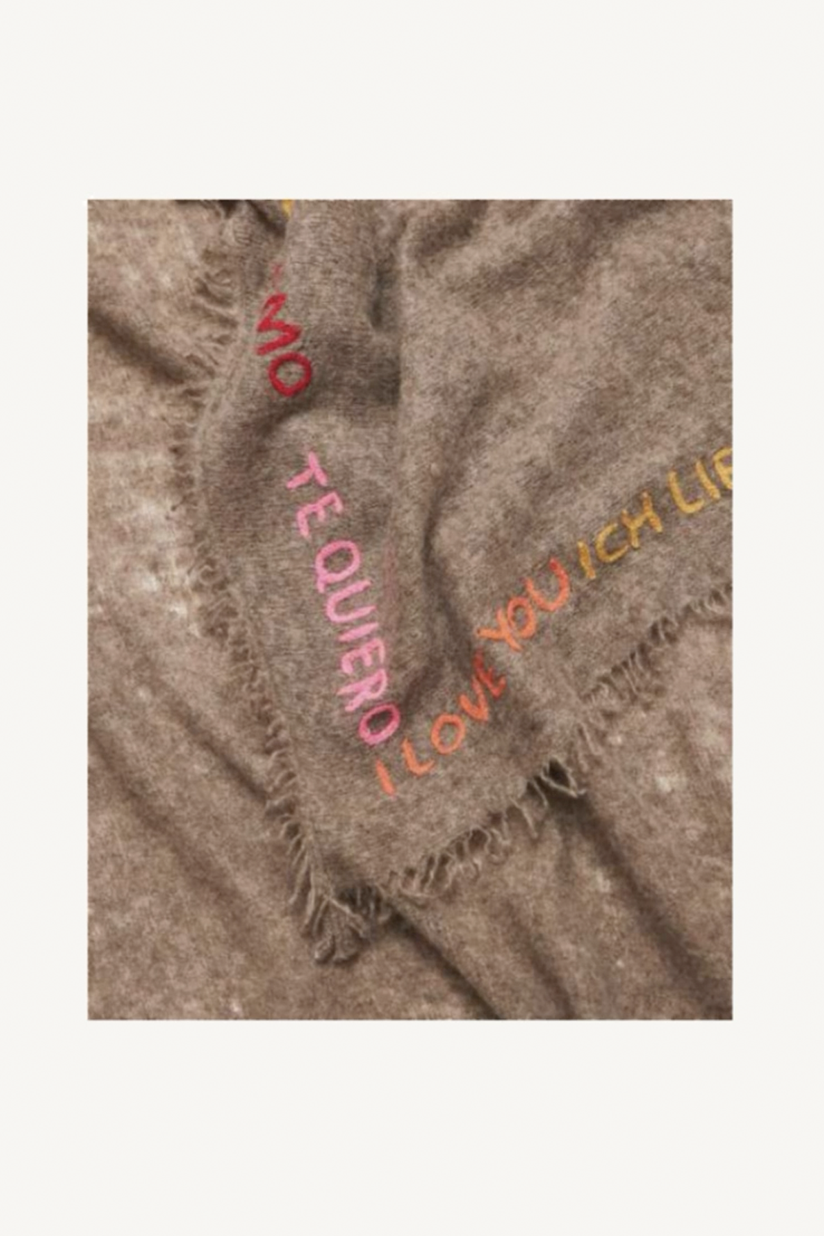 te quiero scarf