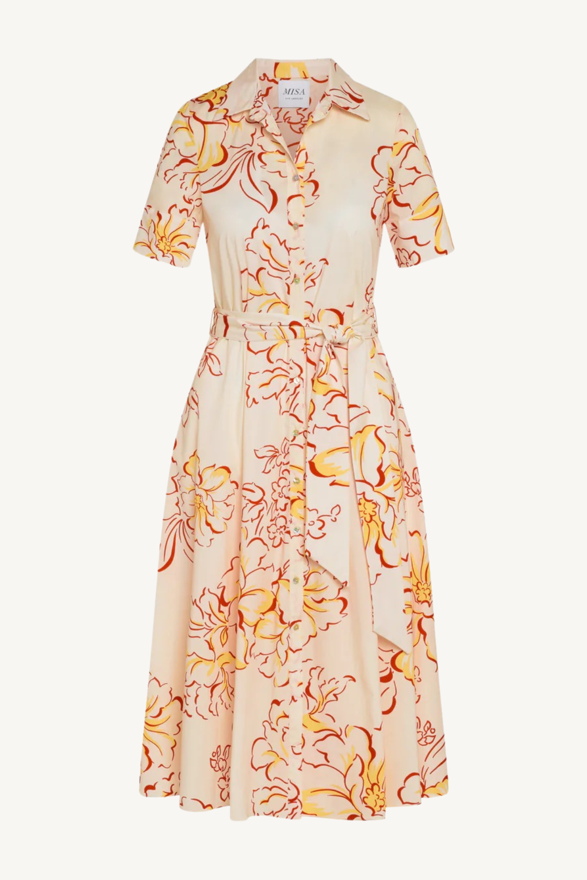toyah dress - saffron sketch
