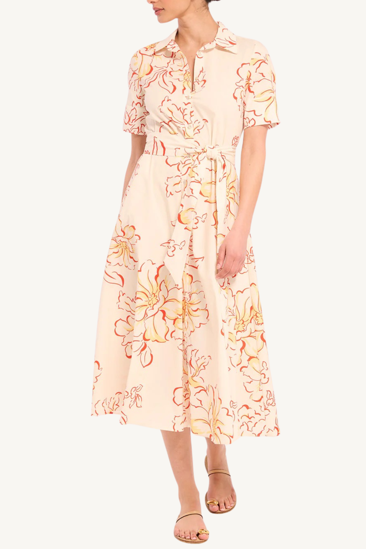 toyah dress - saffron sketch
