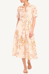 toyah dress - saffron sketch
