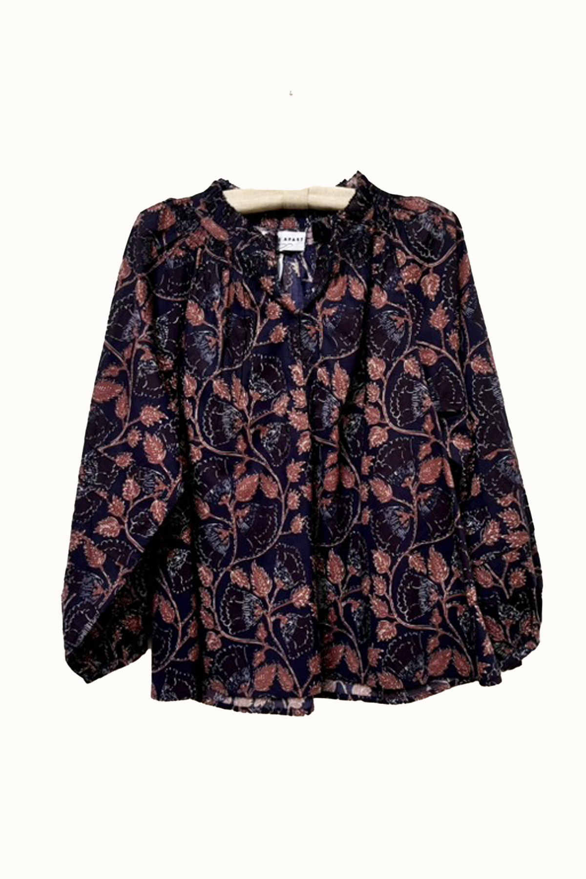 trinidad top - camille floral navy