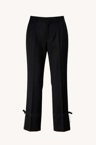 cigarette trouser - black