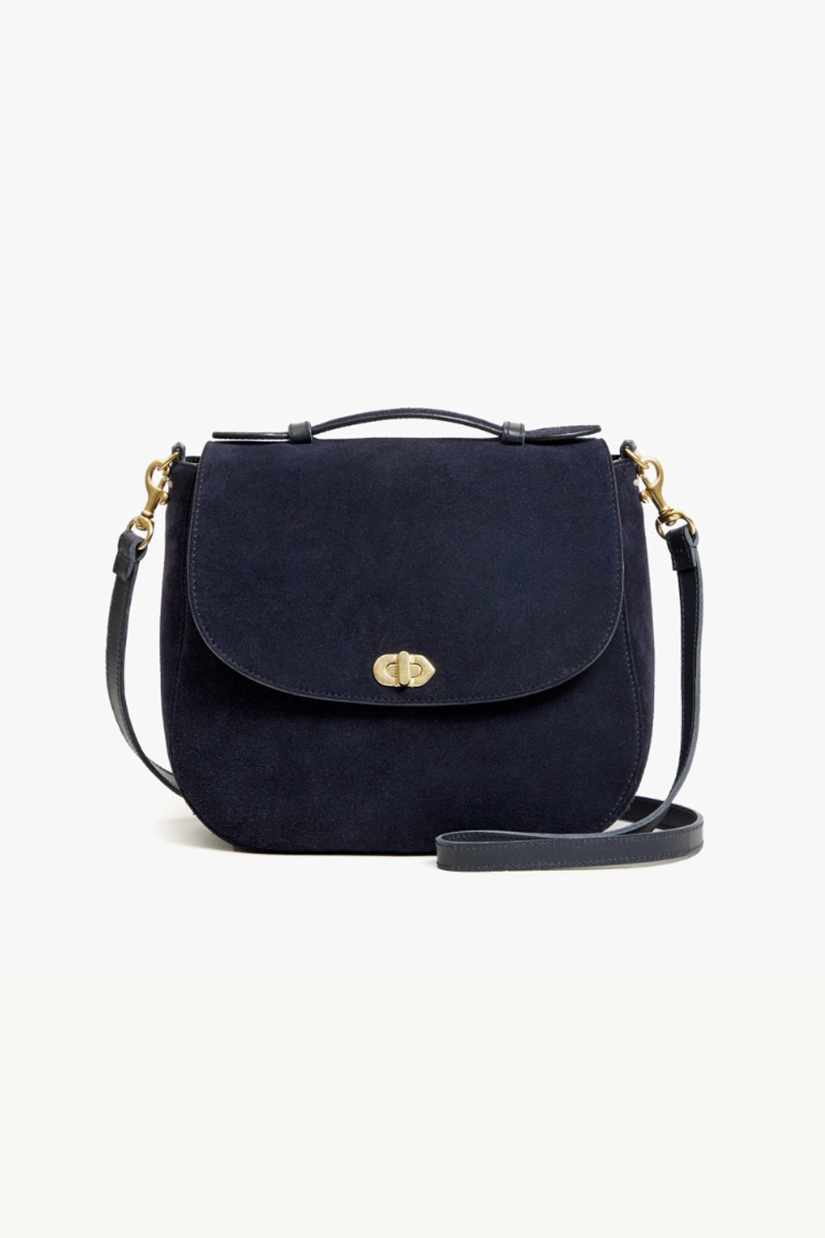 turnlock louis - navy suede