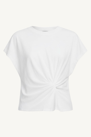 volta twist top - cream