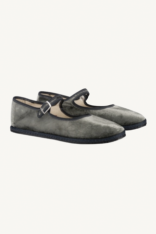 mary jane satin velvet - urania