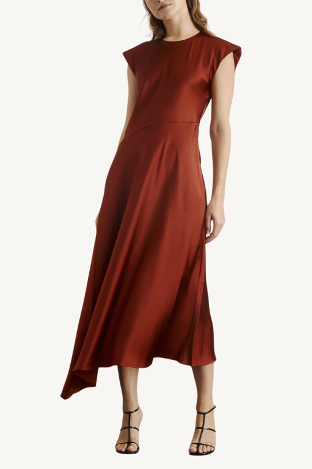 violeta dress - smoked paprika