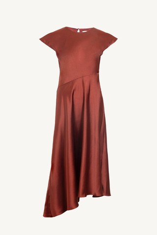 violeta dress - smoked paprika